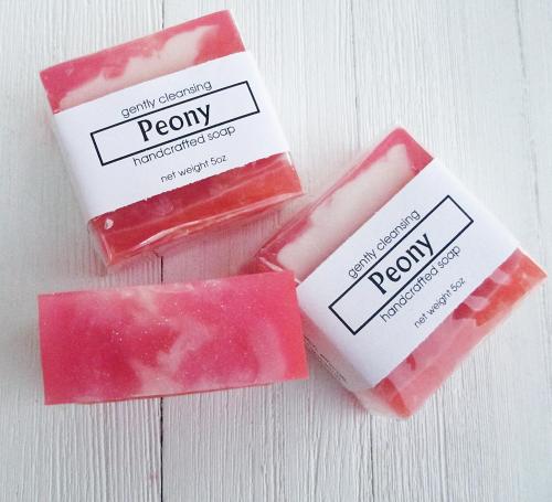 Peony Soap