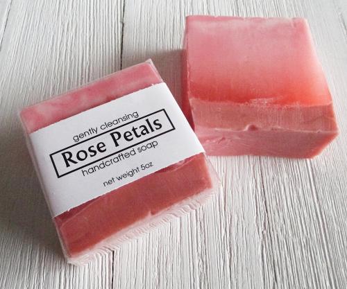 Rose Petals Shea Soap