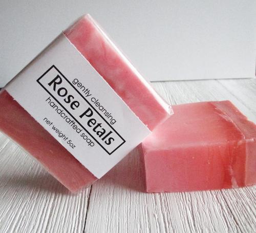 Rose Petals Shea Soap