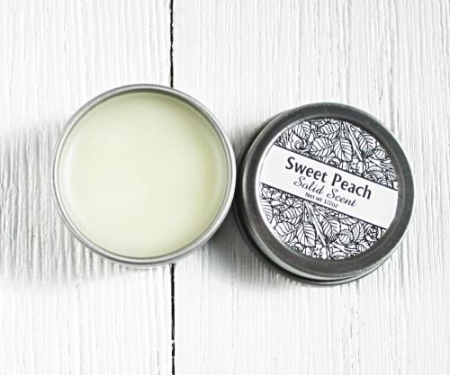 Sweet Peach Solid Scent Perfume
