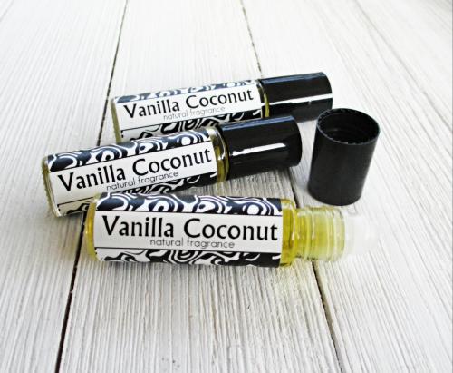 Vanilla Coconut Roll On Perfume