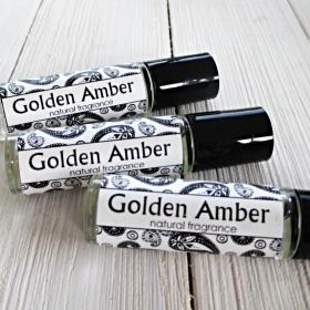 Golden Amber Perfume oil, 1/3oz