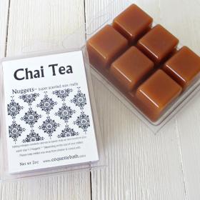 Chai Tea Nuggets™, 2oz wax melts, creamy spicy tea scent
