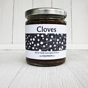 Cloves Jar Candle, 9oz size, warm spice fragrance