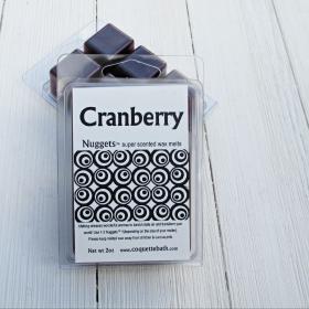 Cranberry Nuggets™ wax melts, 2oz size, tart berry fragrance