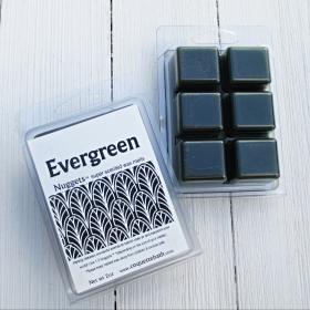 Evergreen Nuggets™ wax melts, 2oz size, fresh forest fragrance, seasonal