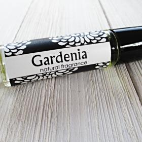 Gardenia Perfume Oil, 1/3oz roll on bottle, realistic scent