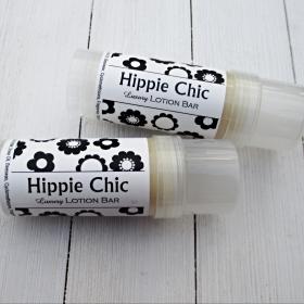 Hippie Chic Lotion Bar, 2oz twist up, lavender patchouli blend