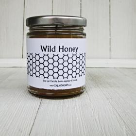 Wild Honey Jar Candle, Realistic sweet fragrance, 9oz jar