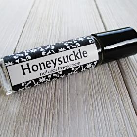 Honeysuckle Perfume, 1/3oz roller bottle, realistic scent