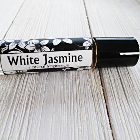 White Jasmine Perfume Oil, 1/3oz roller bottle