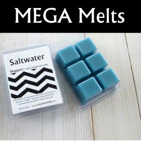 Saltwater Wax Melts, MEGA Nuggets™, fresh ocean scent