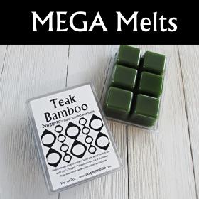 Teak Bamboo Nuggets™, MEGA size, fresh herbal scent for home