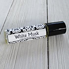 White Musk Perfume, 1/3oz roll on bottle