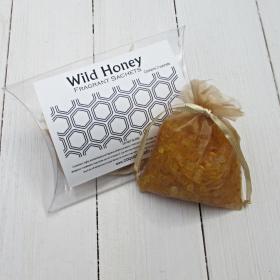 Wild Honey Sachets, 2pc set, realistic rich honey scent