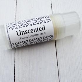 Unscented Lotion bar, 2oz twist up tube, no added fragrance