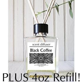 Black Coffee DELUXE Plus Reed Diffuser