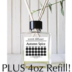 Autumn Spice Deluxe Plus Reed Diffuser