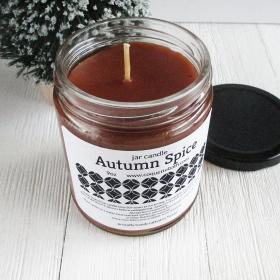 Autumn Spice Jar Candle