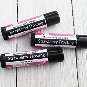 Strawberry Frosting Lip Balm 