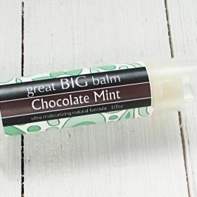 Chocolate Mint great BIG balm