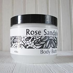 Body Butter, Rose Sandalwood