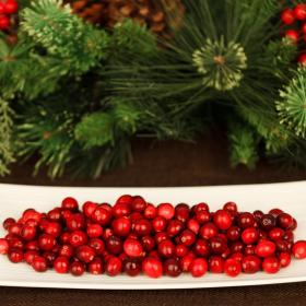 Winter Cranberry Jar Candle