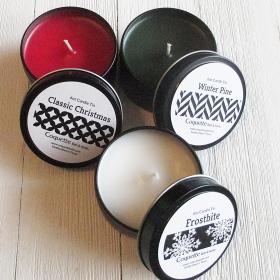 Home for the Holidays Candle Flight, 3pc set