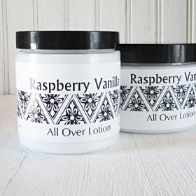 All Over Lotion, Raspberry Vanilla