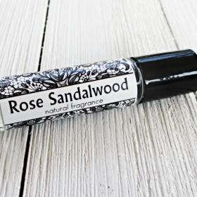 Rose Sandalwood Roll On Perfume