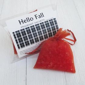 Hello Fall! Sachets, 2pc package