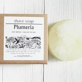 Shave Soap, Plumeria