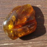 Golden Amber Jar Candle