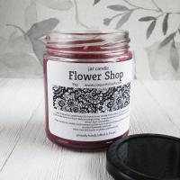 Fresh Flower Jar Candles