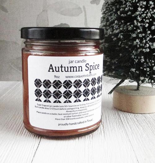 Autumn Spice Jar Candle
