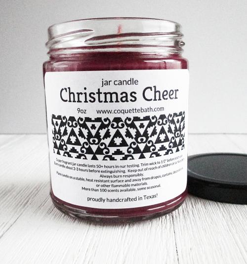 Christmas Cheer Jar Candle