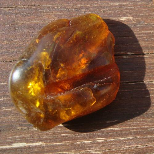Golden Amber Jar Candle