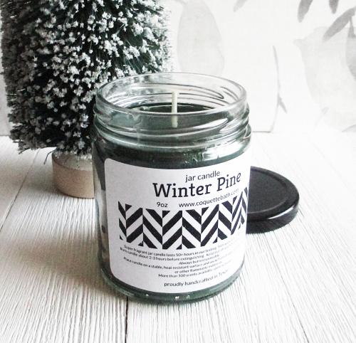 Winter Pine Jar Candle