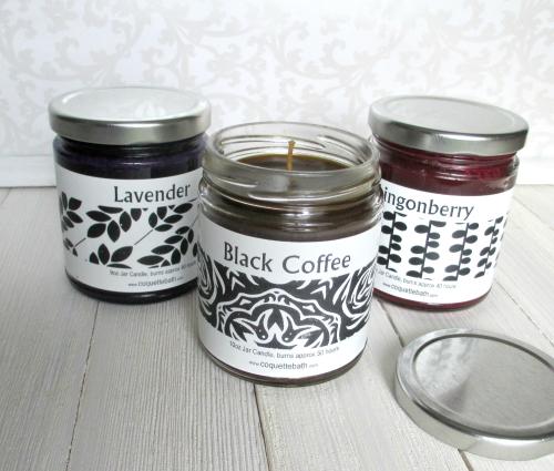 Snow Flurries Jar Candle